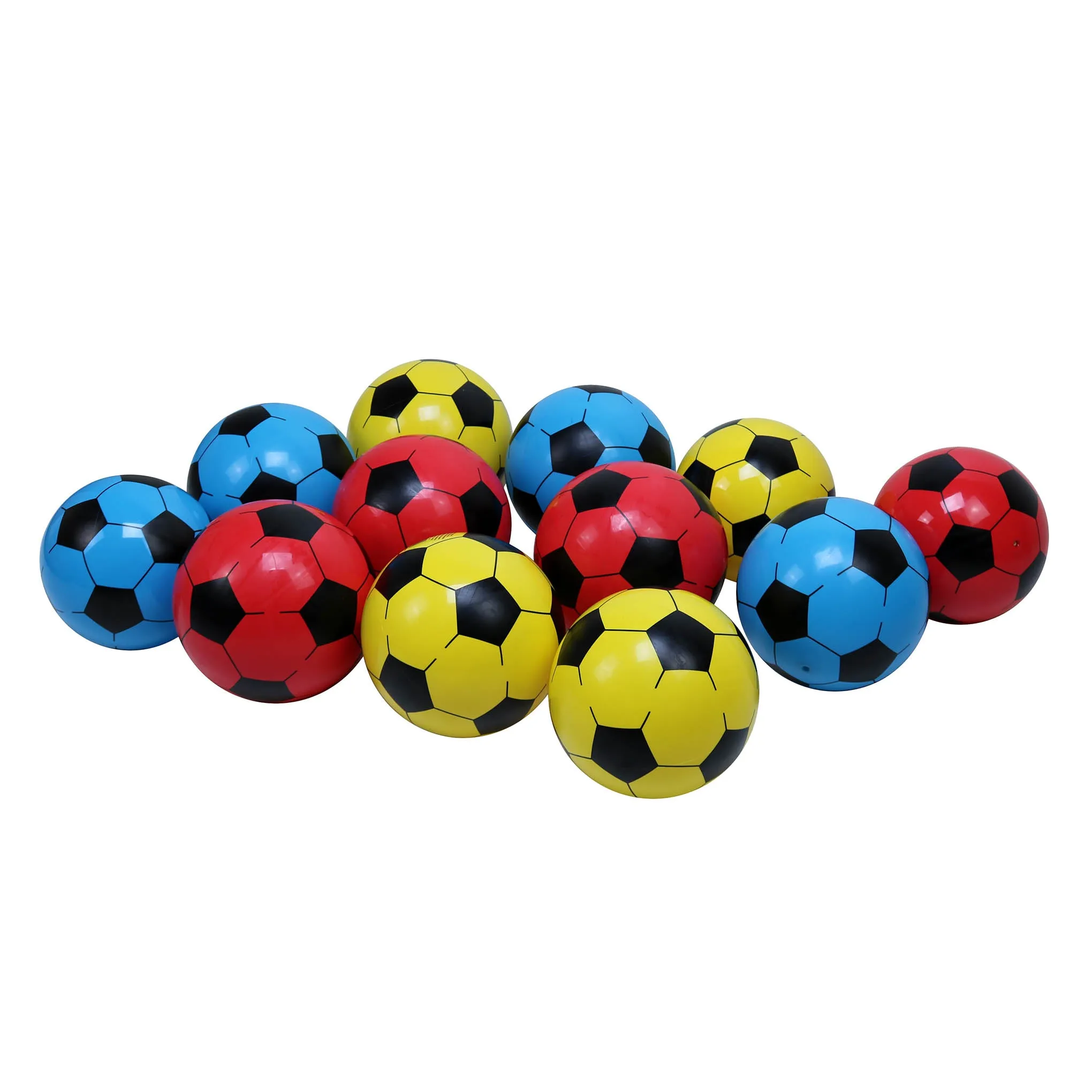 Plastic Footballs Size 5 Pack of 12