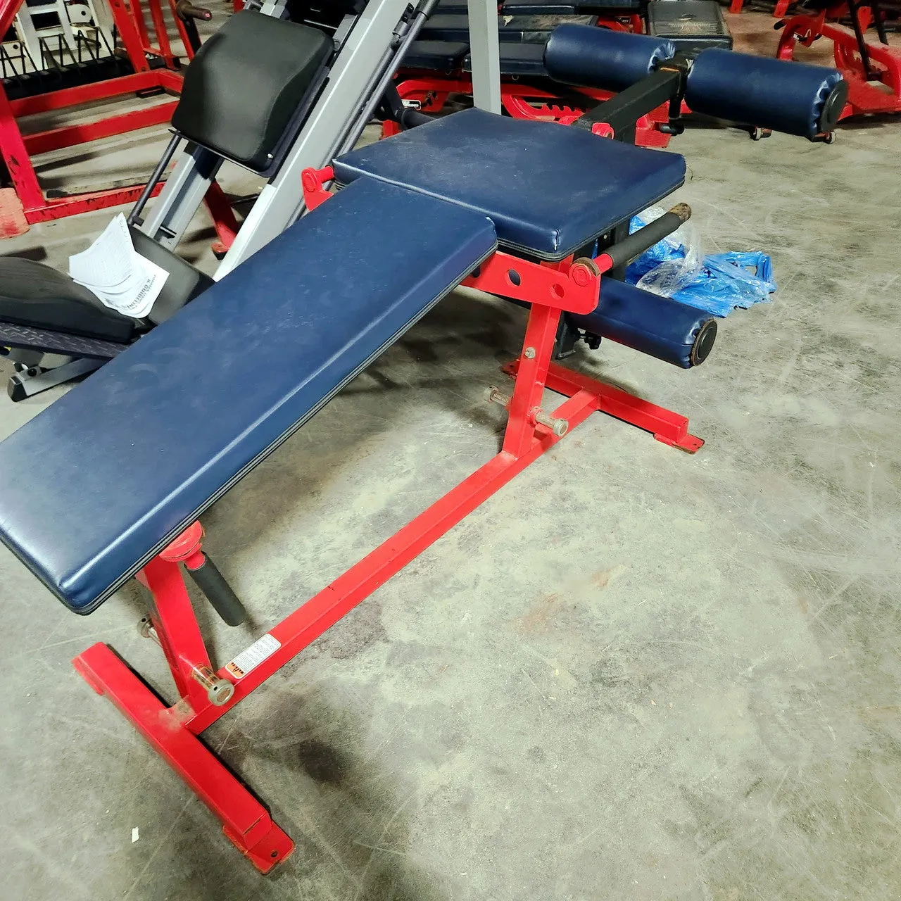 Plate Loaded Leg Curl/Leg Extension by Wilder Fitness Commercial Grade