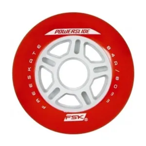 Powerslide Freeskate Inline Wheels 84mm 84A - 4 Pack