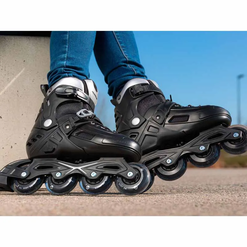 Powerslide Khaan Junior NXT Black Kids Skates