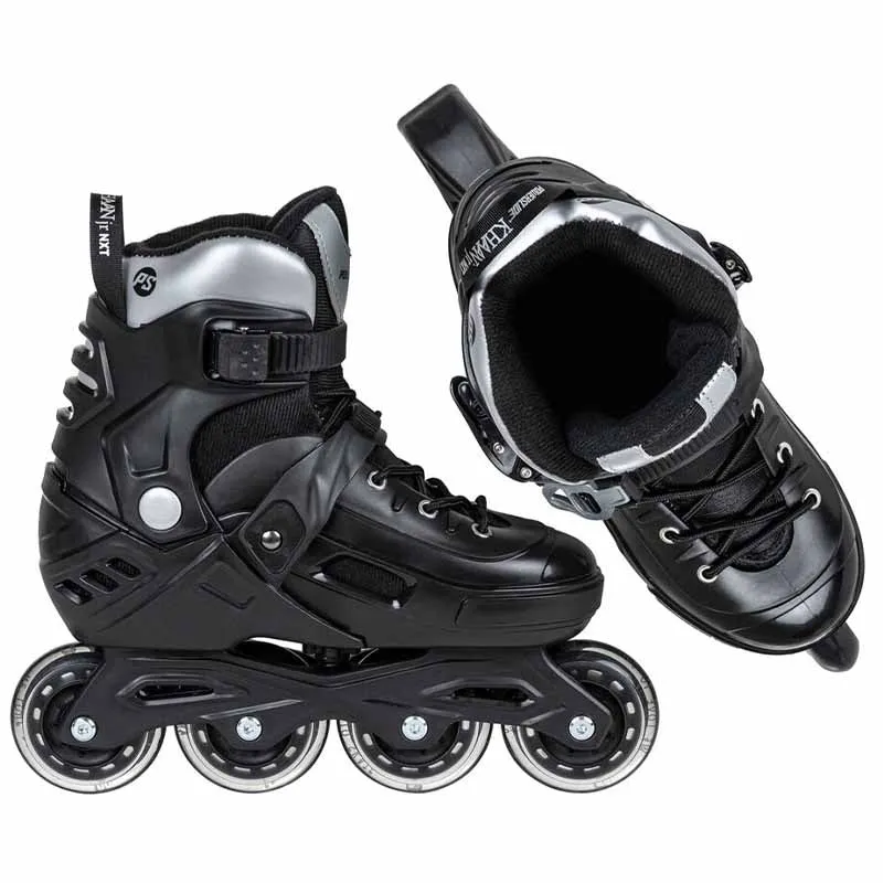 Powerslide Khaan Junior NXT Black Kids Skates