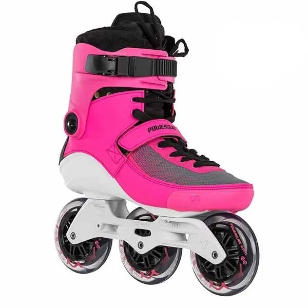 🔥Powerslide Swell Electric Pink 100 - 3D Adapt Skates