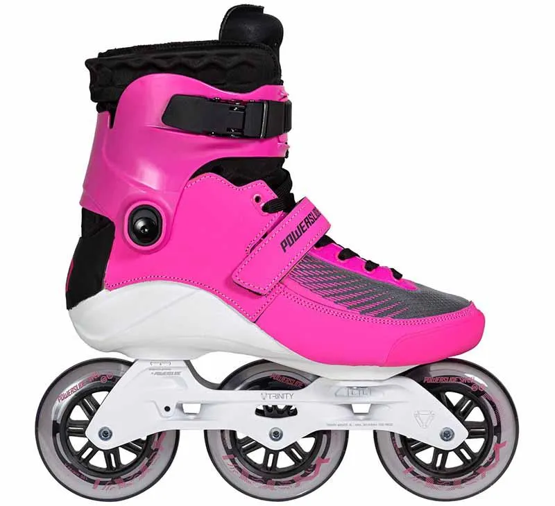 🔥Powerslide Swell Electric Pink 100 - 3D Adapt Skates