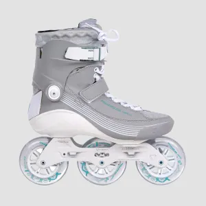 Powerslide Swell Glacier Lake 100 3D Adapt Fitness Inline Skates Grey