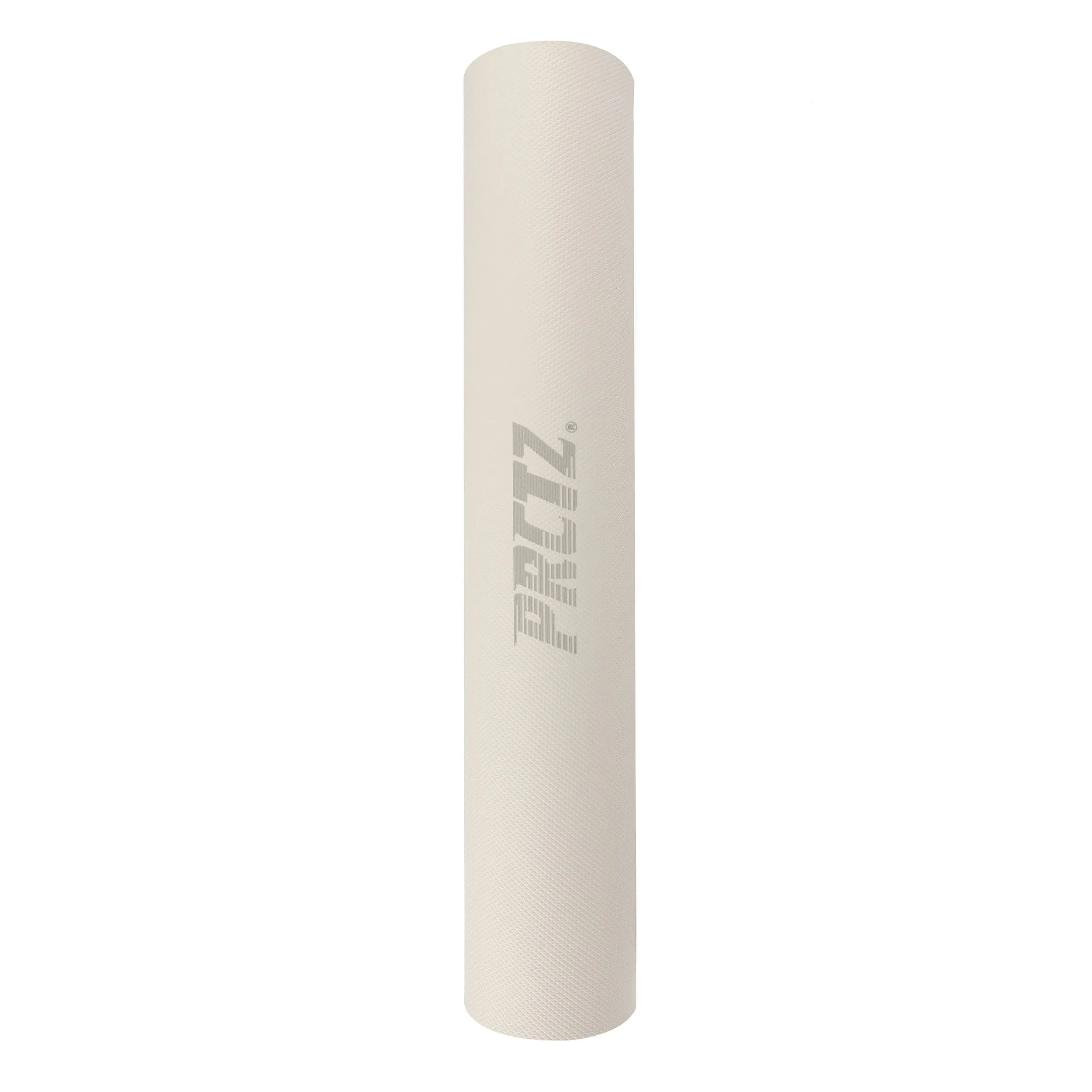 PRCTZ 5mm TPE Yoga Mat, Anti-Slip Fitness Workout Mat, off White