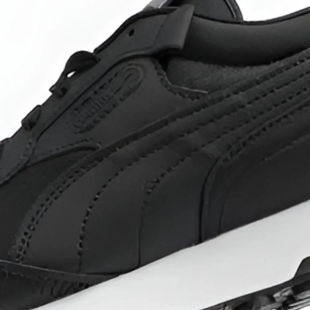 PUMA Rider FV Leather Unisex Sneakers 387172-01-BLK