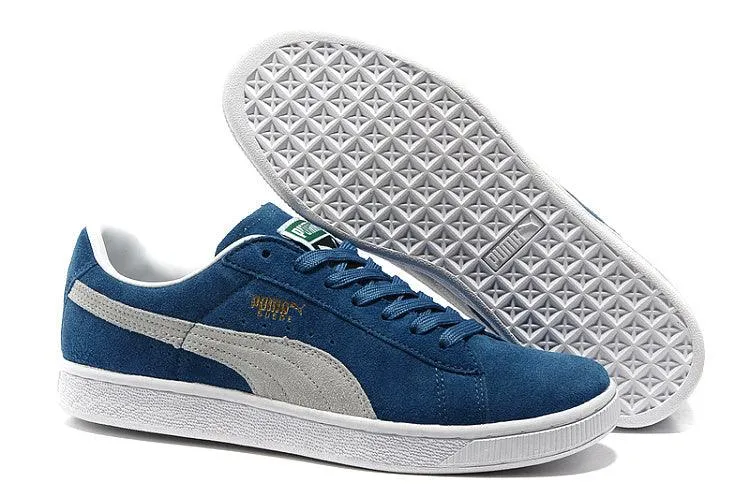 Puma Suede Classic Trainers  Blue/White