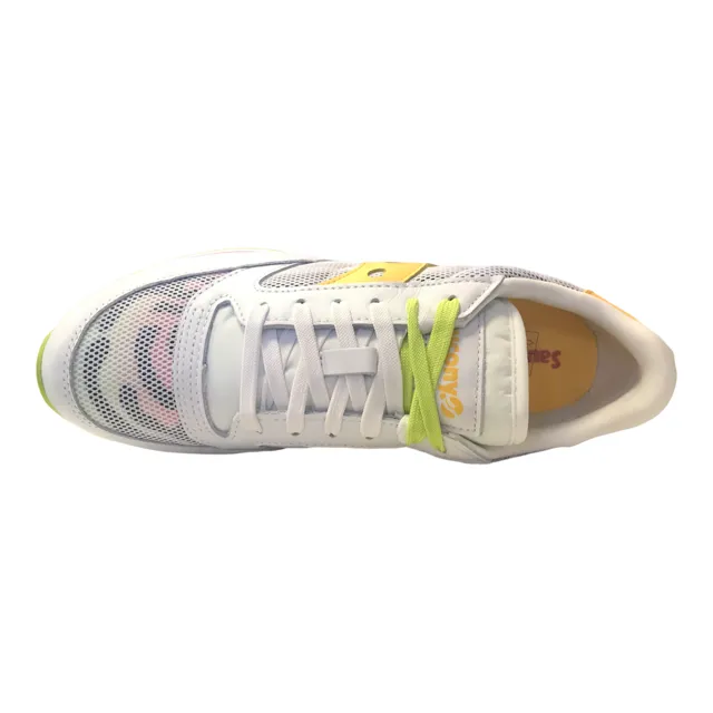 Saucony Original Jazz Triple sneakers da donna S60640-1 white-yellow