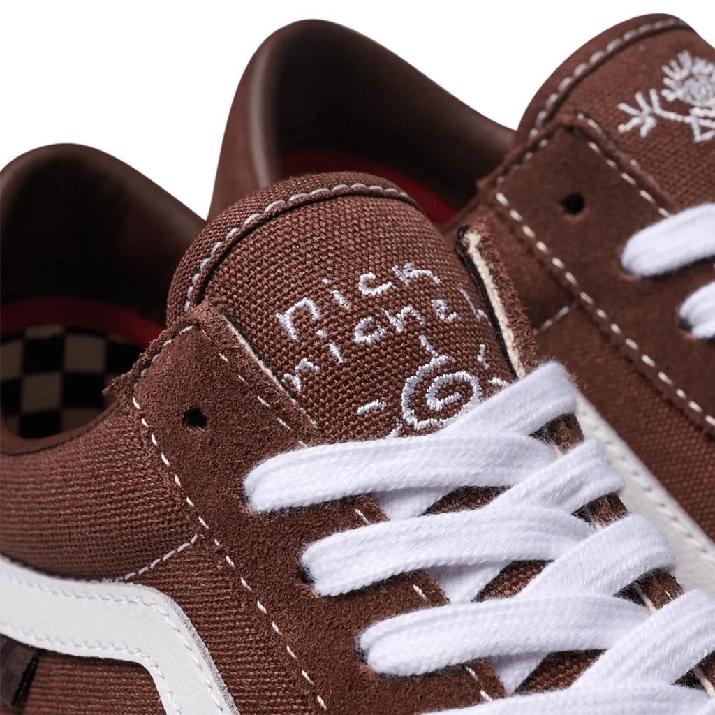 Skate Old skool Nick Michel shoes - Brown / White