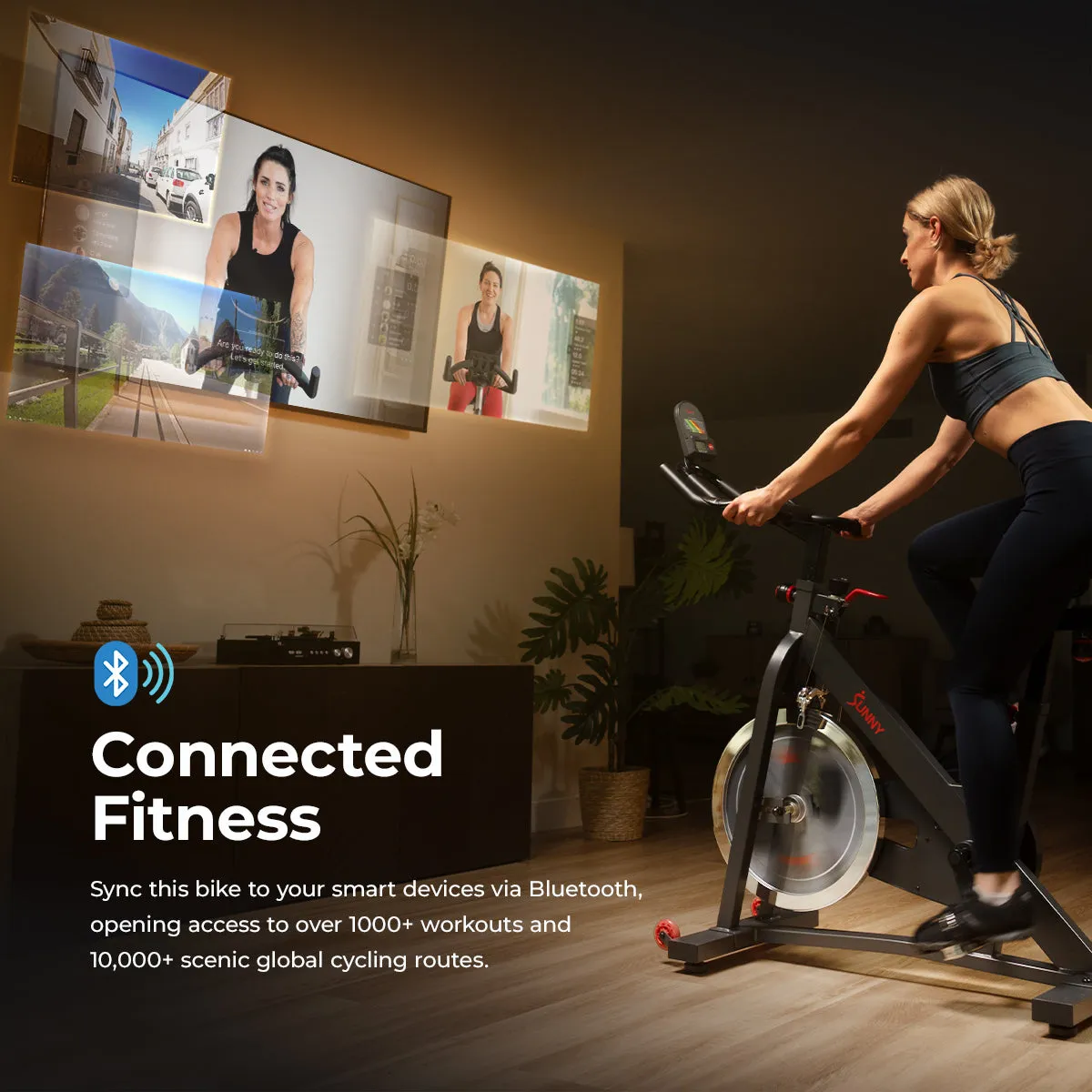 Smart Pro Belt Drive Indoor Cycling Exercise Bike