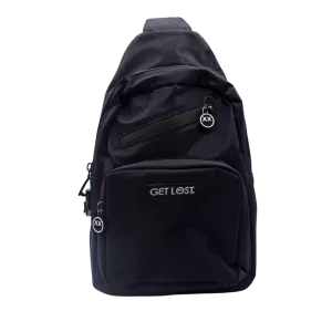 Smell-Proof Premium Shoulder Bag by GET LOST - Black