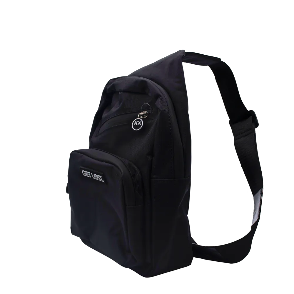 Smell-Proof Premium Shoulder Bag by GET LOST - Black