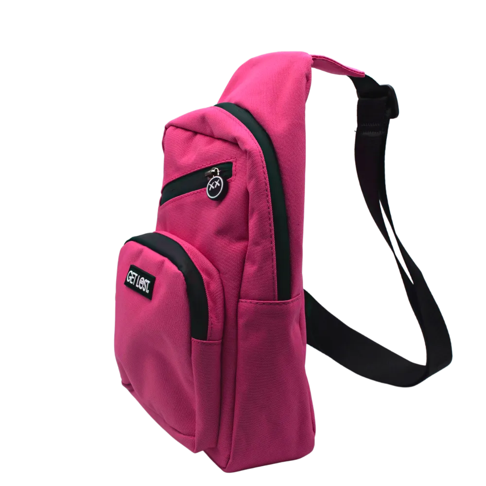 Smell-Proof Premium Shoulder Bag by GET LOST - Pink