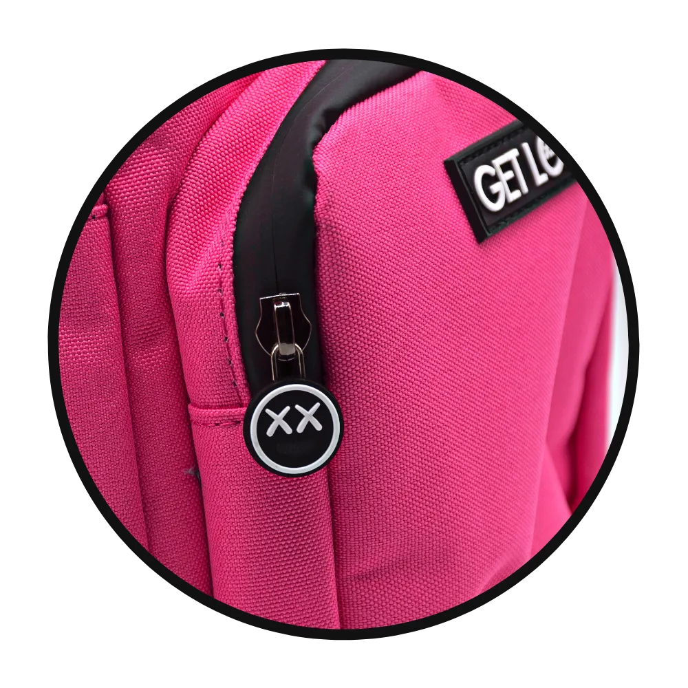 Smell-Proof Premium Shoulder Bag by GET LOST - Pink