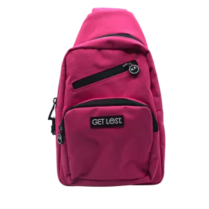 Smell-Proof Premium Shoulder Bag by GET LOST - Pink