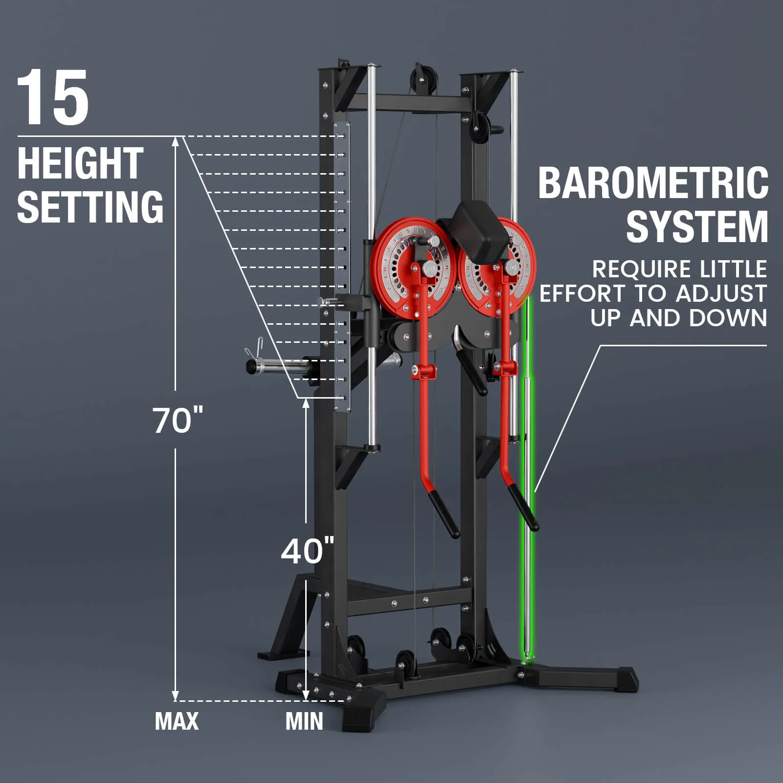 Standing Multi-Flight Machine CPJ