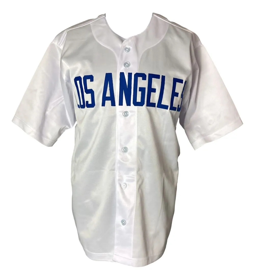 Steve Garvey Los Angeles Signed White Baseball Jersey Sports Integrity