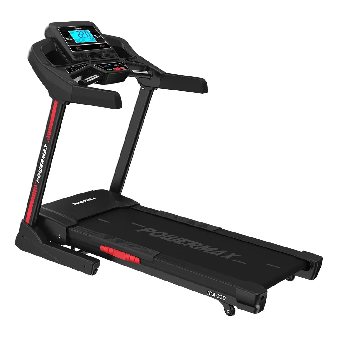 TDA-330 Series (3.0HP) DC Motorised | Electric Treadmill (FREE INSTALLATION)?Auto Incline | Easy Lubrication | BMI ?Running Machine for Max Pro-Workout by Walk | Run & Jog at Home & Office