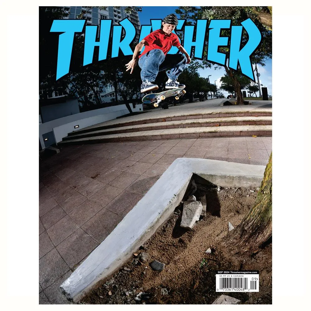 Thrasher Magazine September 2024 Issue 530 Alex Sablone Cover