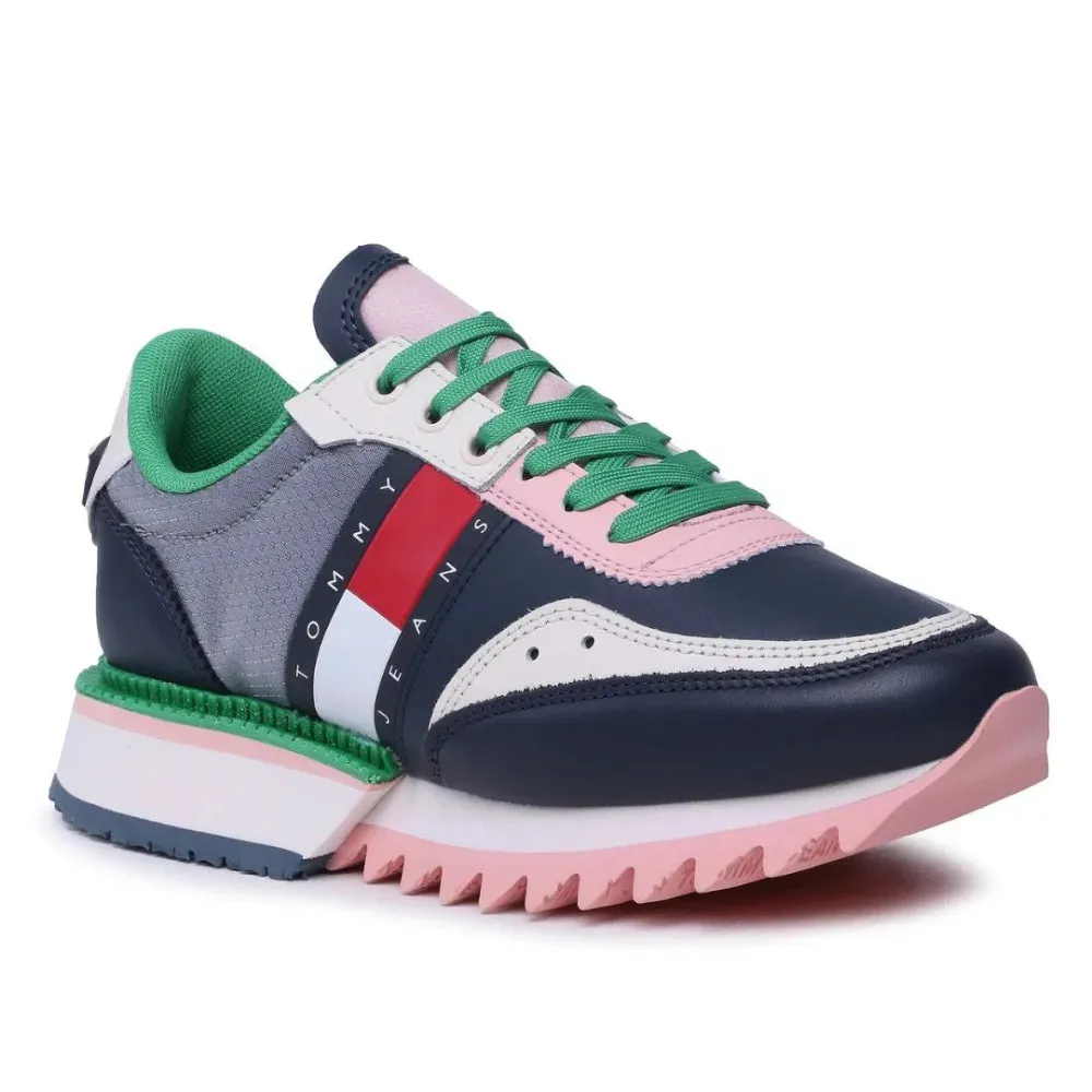 Tommy Hilfiger Jeans Cleated Sneakers Women EN0EN02130-NVYGRY