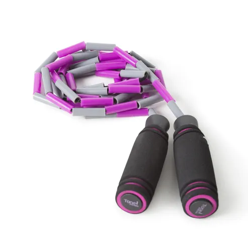 Tone Fitness Beaded Jump Rope