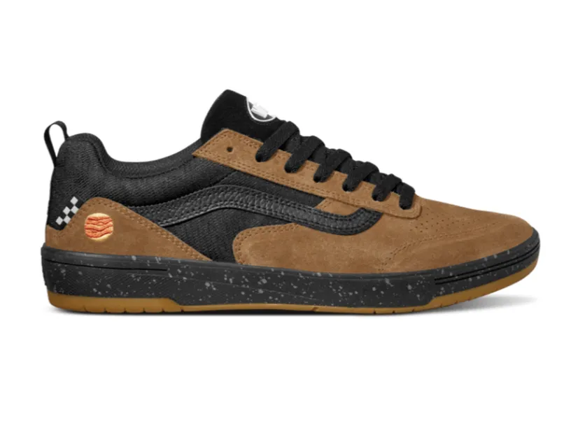 Vans Skate Zahba Shoe - Zion Wright Brown/Multi