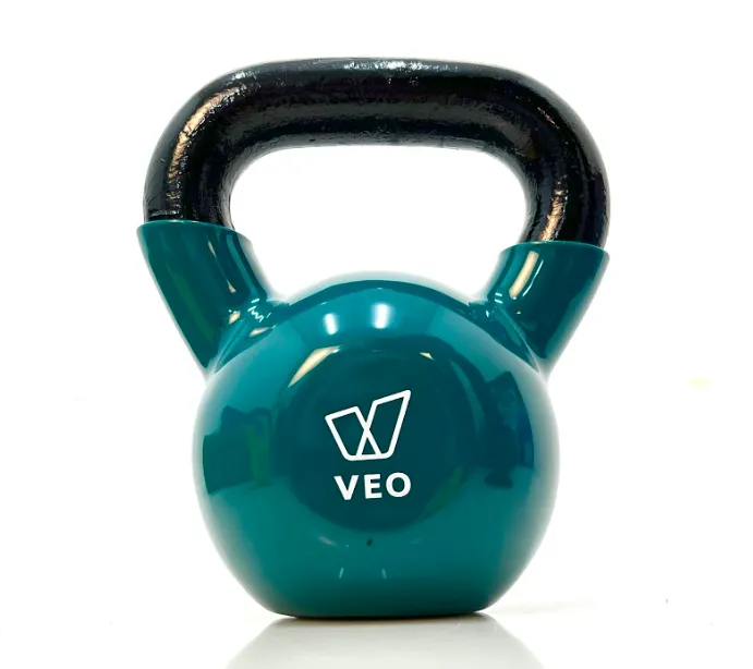 VEO Vinyl Coated Kettlebell 12KG