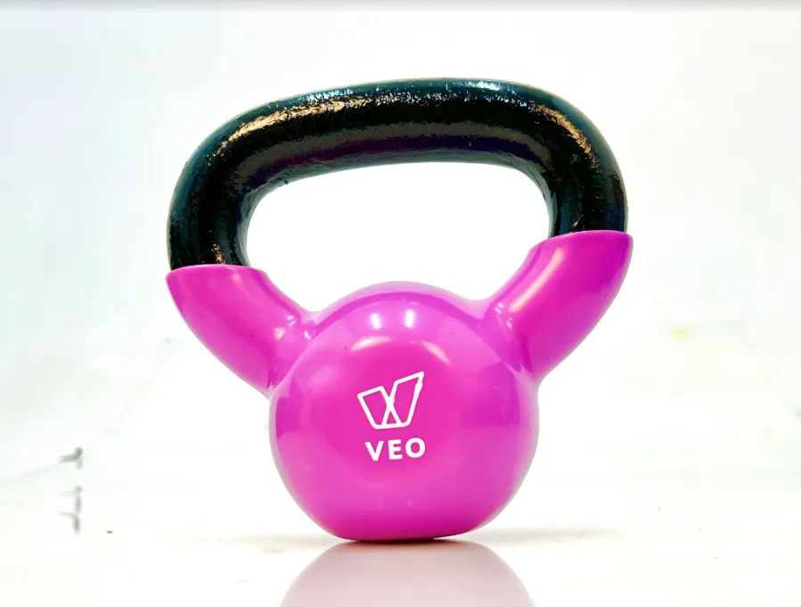 VEO Vinyl Coated Kettlebell 4KG