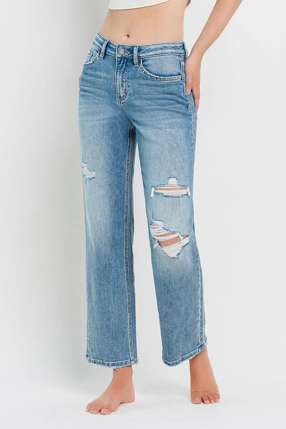 Vervet High Rise Dad Jeans