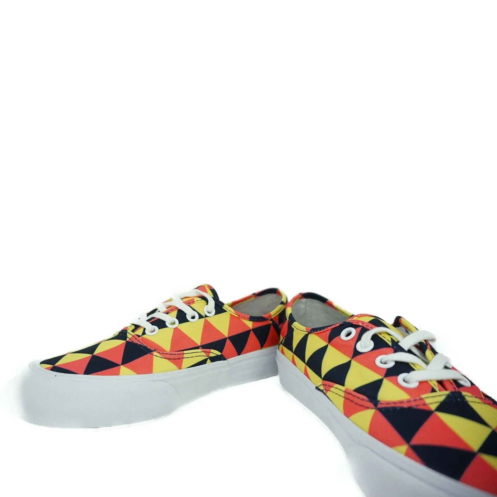 VN0A3MU6QB8 VANS Authentic SF Neon Triangles (Multi) Men Size 4.5 | Women Size 6