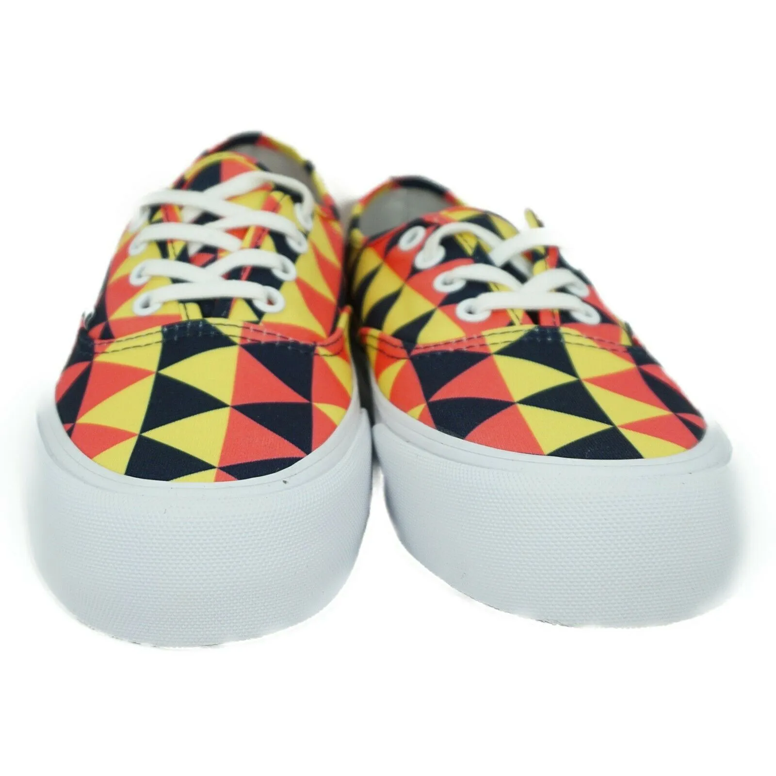 VN0A3MU6QB8 VANS Authentic SF Neon Triangles (Multi) Men Size 4.5 | Women Size 6