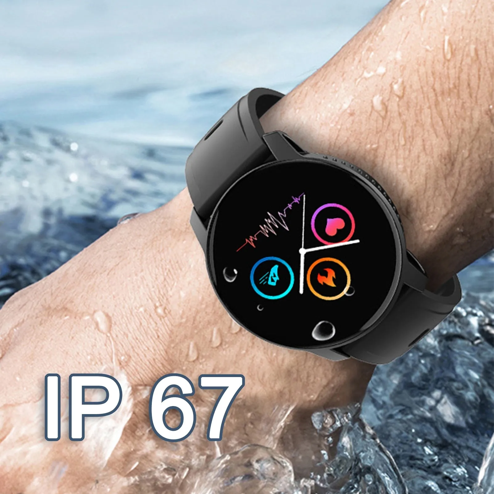 W9 Multi-functional Health Smart Watch (Android and IOS Compatible)