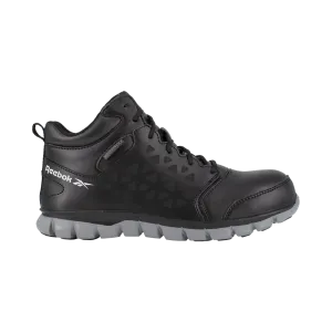 Women's Sublite Cushion Composite-Toe Waterproof Mid Cut Athletic Work Boot Black