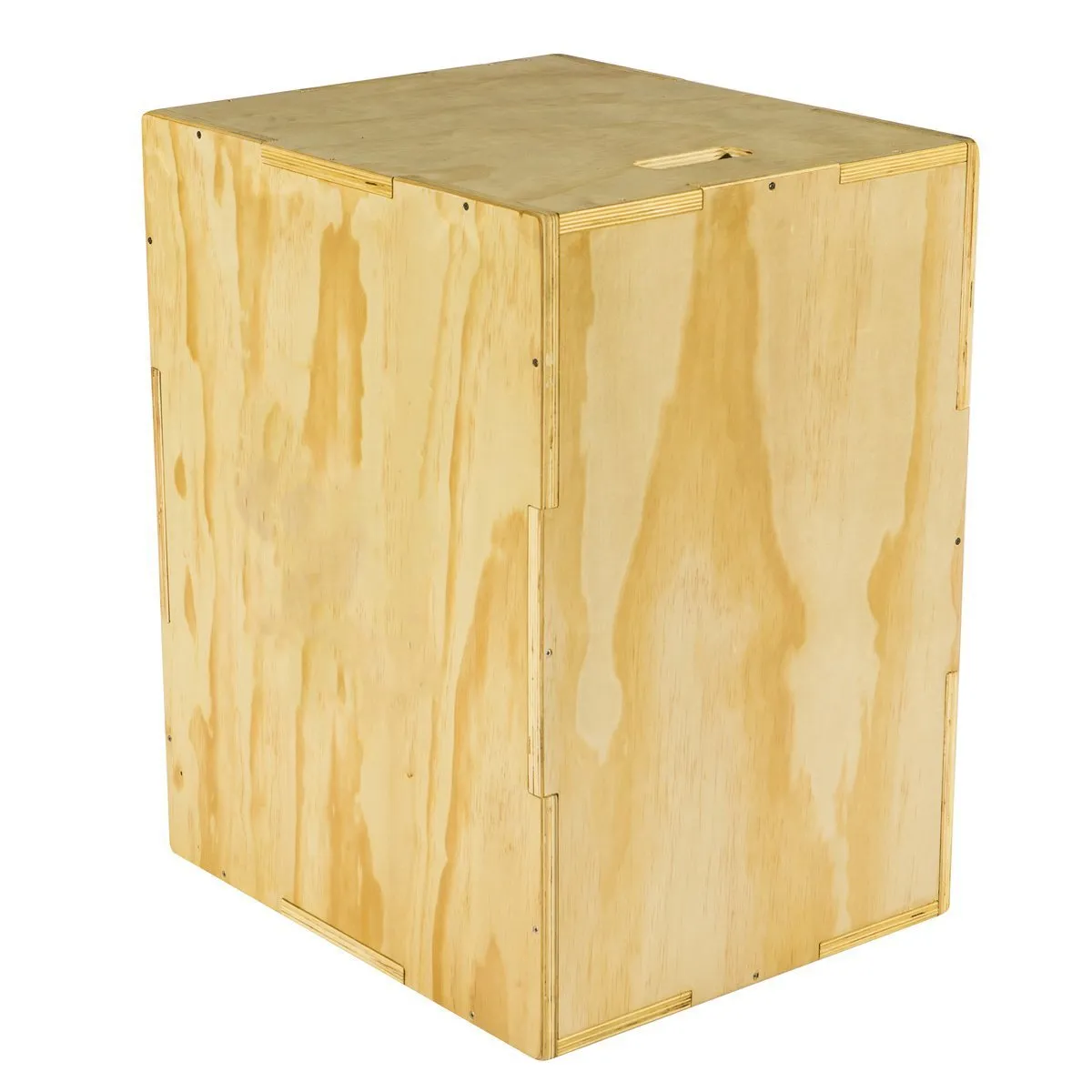 Wooden Plyo Box Plyometrics CrossFit Fitness - 45cm x 40cm x 35cm