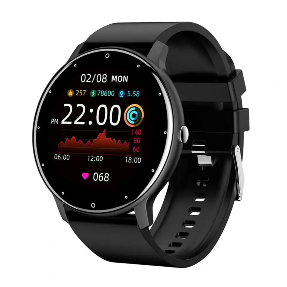 ZL02D Smart Watch & Fitness Tracker (Pedometer, Blood Pressure, Heart Rate and Oxygen Monitoring)